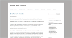Desktop Screenshot of manueljesusflorencio.com